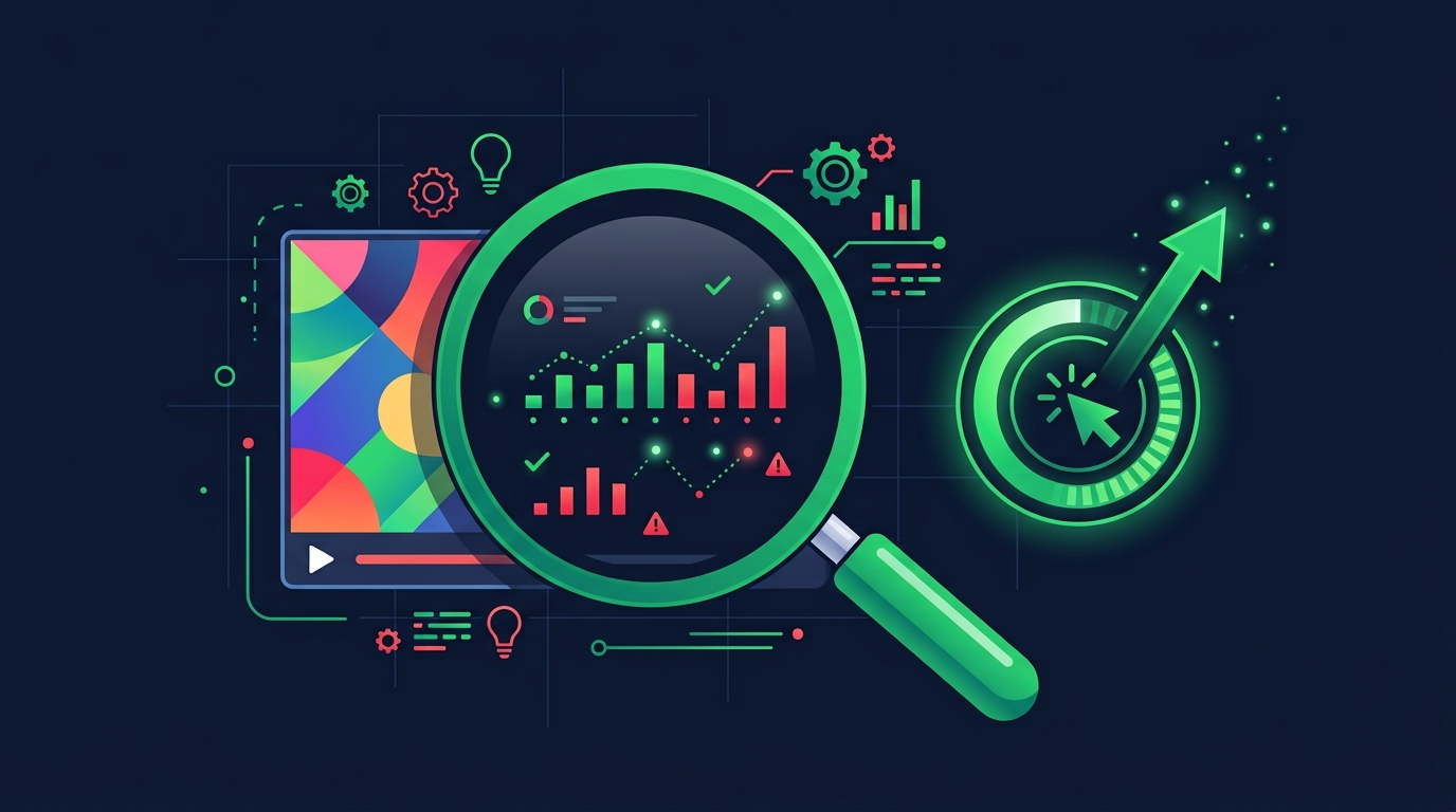 YouTube thumbnail CTR optimization illustration